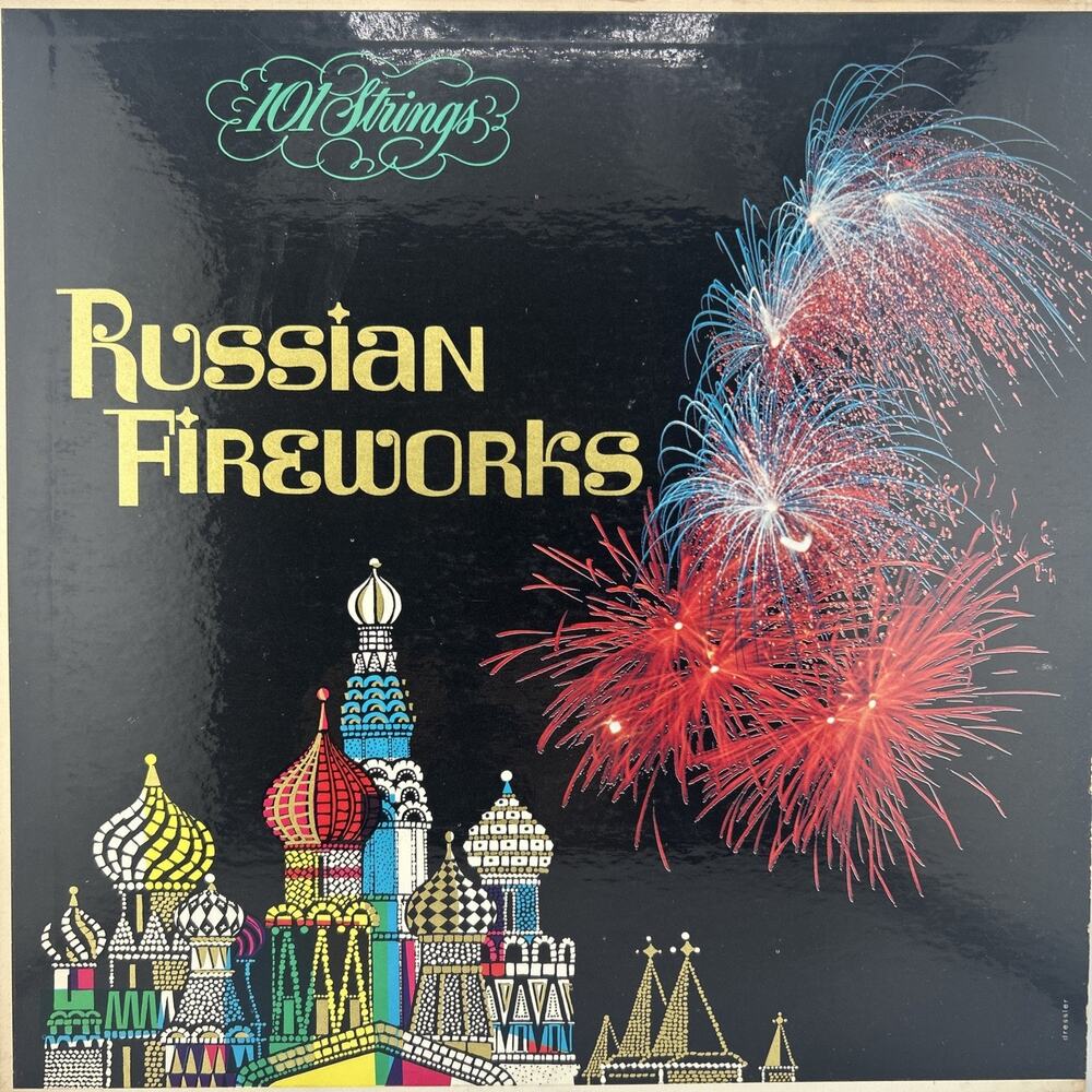 "101 Strings" - Russian Fireworks - SF 8500 - Vinyl Record LP